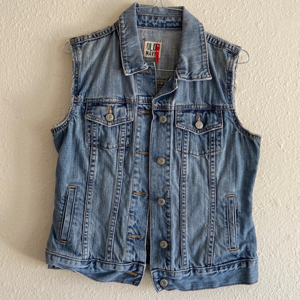 Old Navy Jean vest